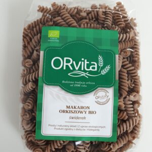 MAKARON ORKISZOWY CIEMNY VEGE EKO 400 g, ŚWIDEREK