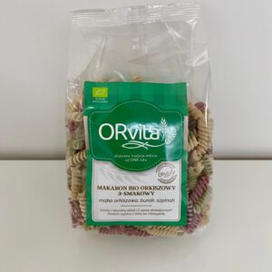Makaron orkiszowy jasny 3 SMAKOWY 400 g ŚWIDEREK BIO